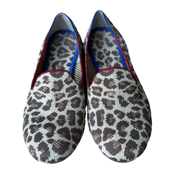 Rothy's Womens Round Toe Leopard‎ Print Loafer Size: 7 - Picture 2 of 10